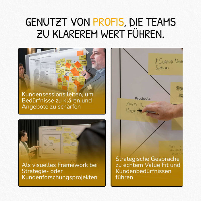 Value Proposition Canvas – Mit Triggerfragen für tiefere Kundenanalyse
