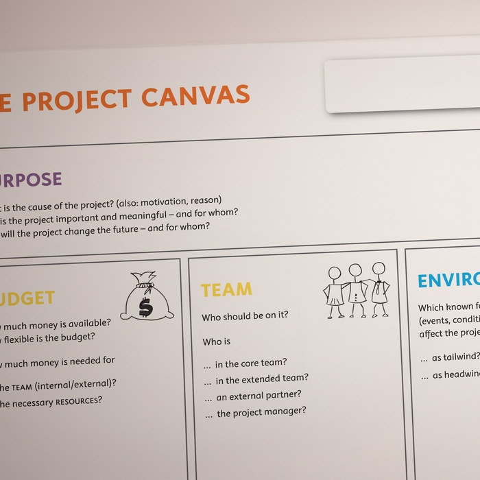 Project Canvas: template, guide, and the 11 building blocks