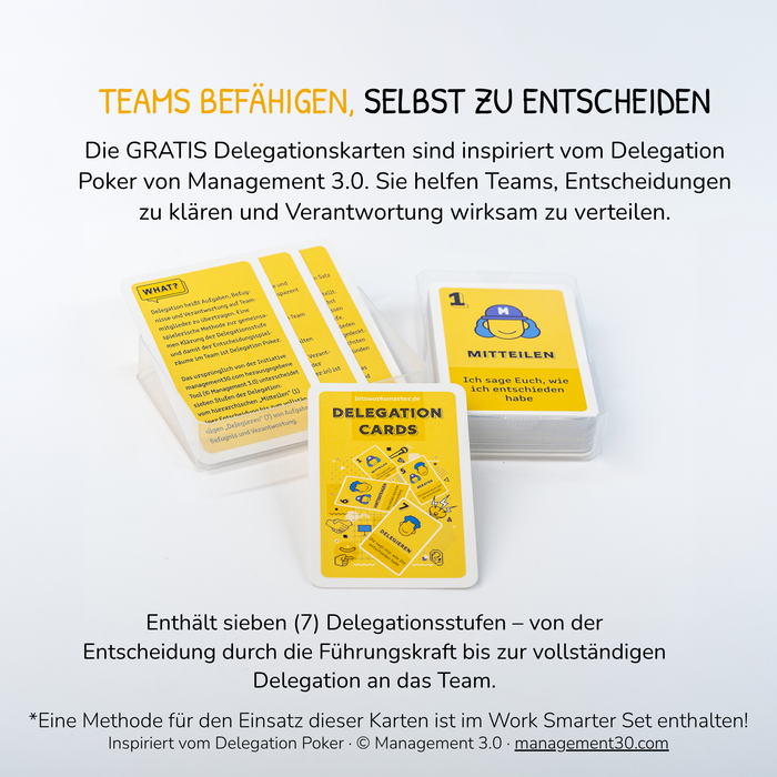 Work Smarter Cards for working in complexity
