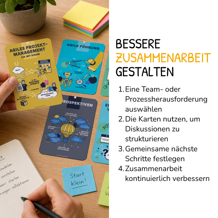 Work Smarter Cards für die Arbeit in komplexen Situationen
