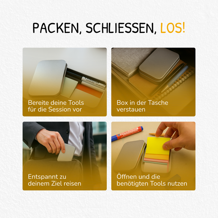 Metal Box – Secure Storage for Facilitation Cards and Tools