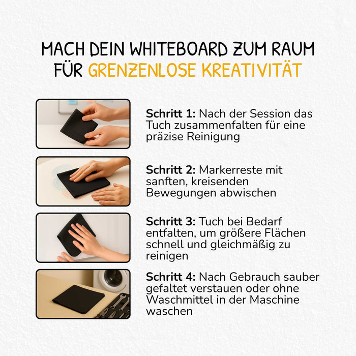 Microfiber Cleaning Cloth – Make space for ideas & creativity