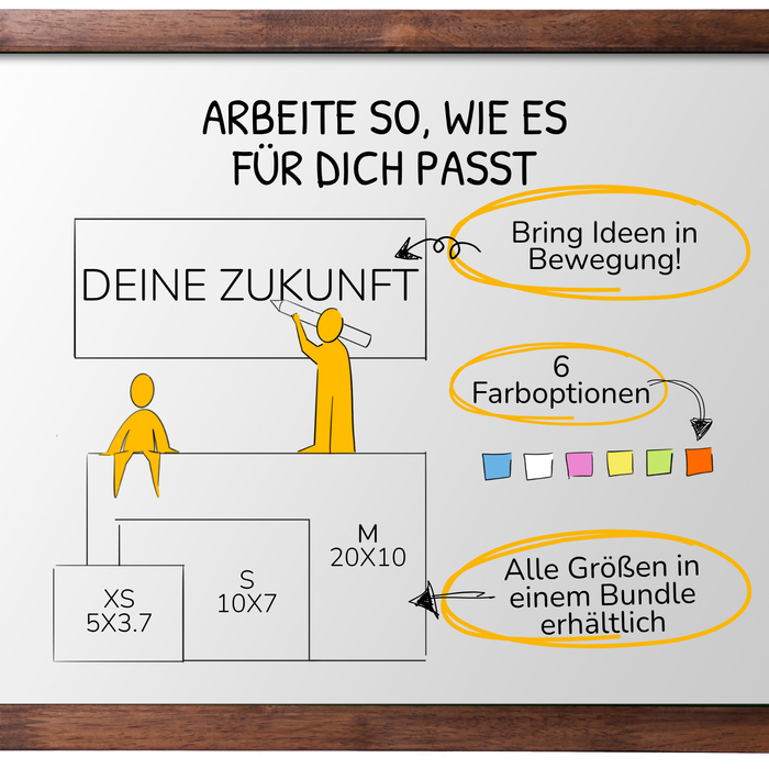 Stattys Notes – alle Größen in einem Set (6 Blöcke)