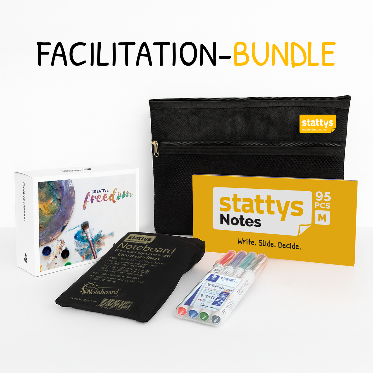 Facilitation Tools Bundle: Think Faster, Work Smarter — Stattys