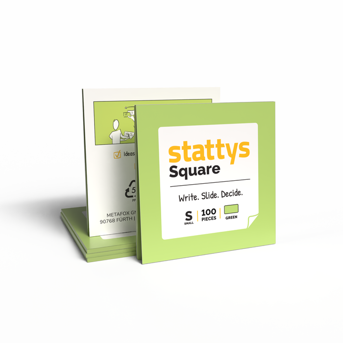 Stattys Square – 5 Sets of Electrostatic Notes