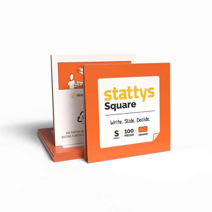 Stattys Square – 5 Sets of Electrostatic Notes