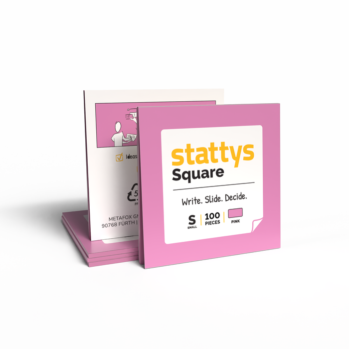 Stattys Square – 5 Sets of Electrostatic Notes