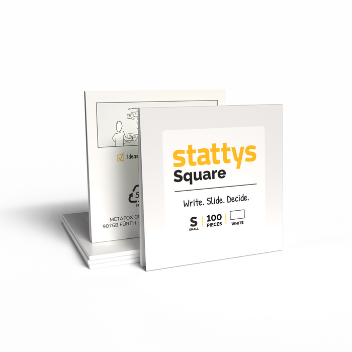 Stattys Square – 5 Sets of Electrostatic Notes