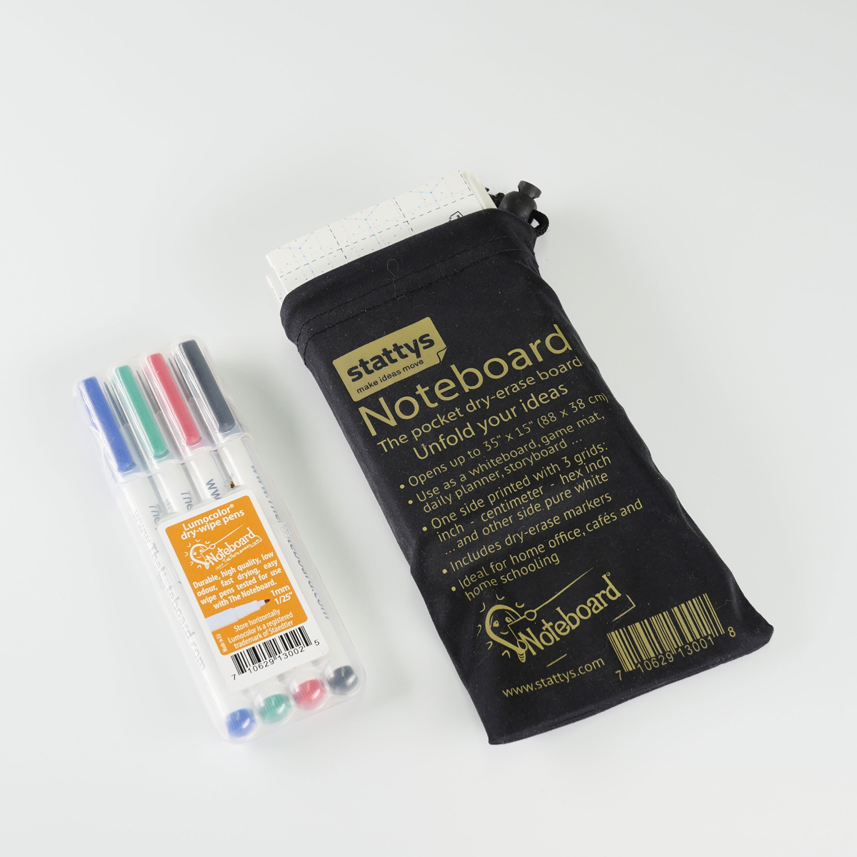 Take Note! Dry Erase Markers - 4-Color Set