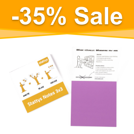 moderation cards, self-adhesive notepaper